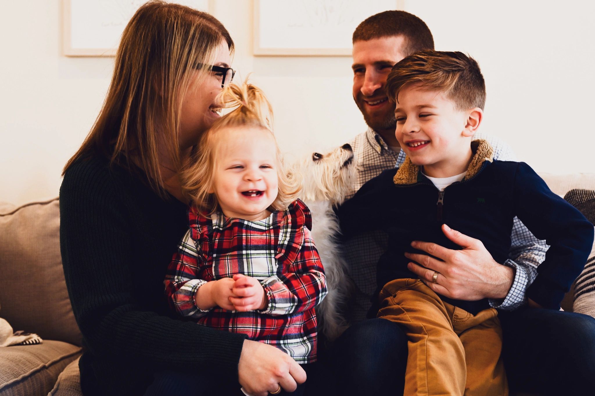 Cozy Winter Family Photo Session