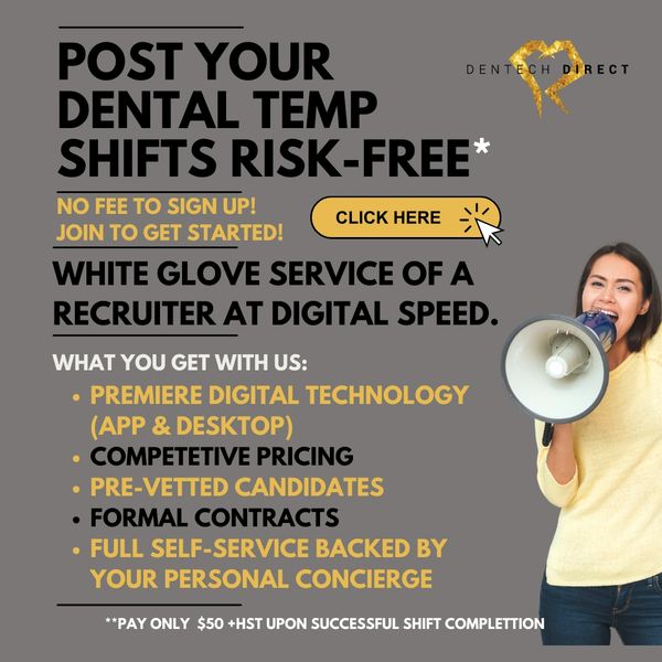 Best dental staffing and consultant Toronto, Top dental recruiter