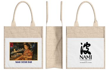 Nami Sushi Bar Coast Tote Bag.