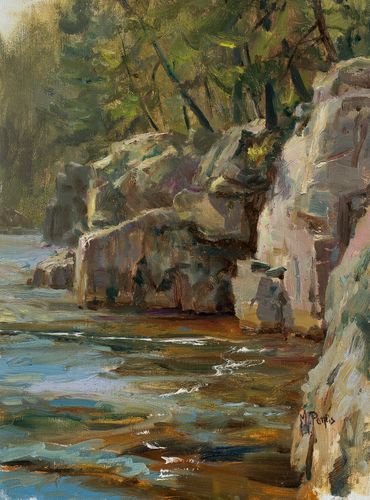 Mary Pettis, oil painter, expressive realism, plein air, realist landscape alla prima impressionist.