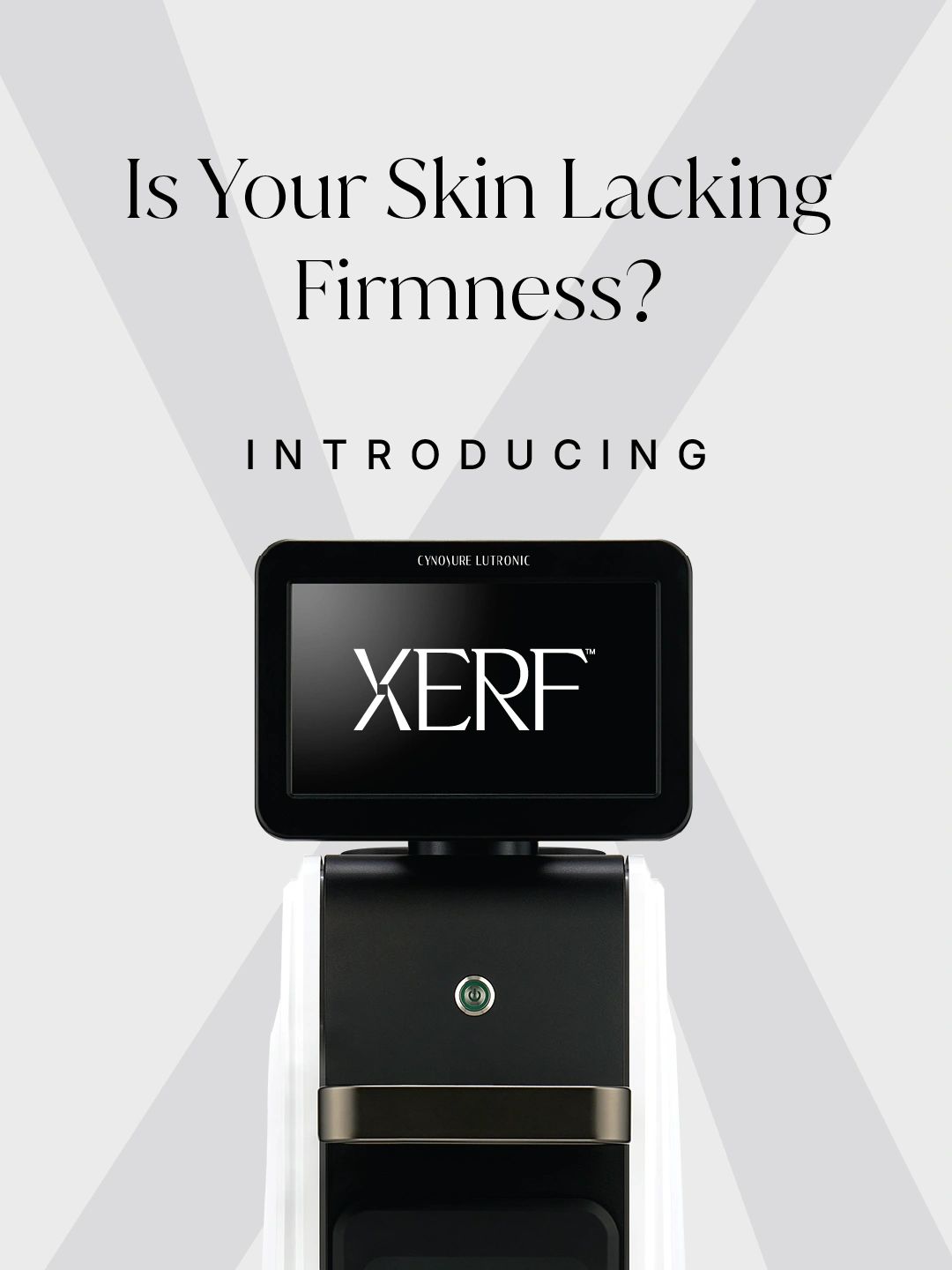 Introduction to XERF skin firmness device.
