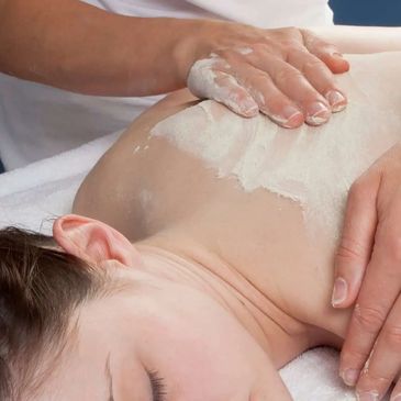 Udvartana is an Ayurvedic body treatment that involves massaging the skin with herbal powders