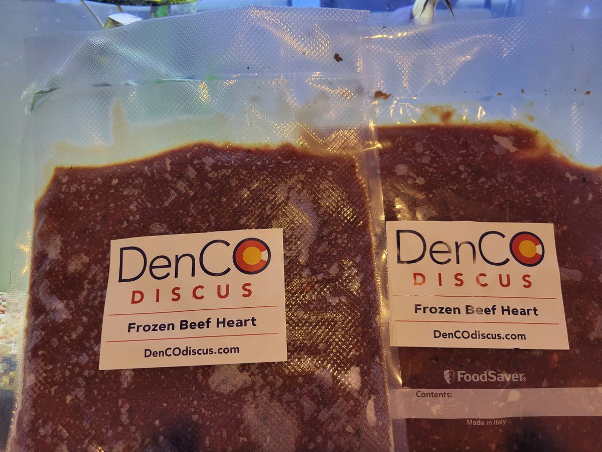 Frozen Beef heart
