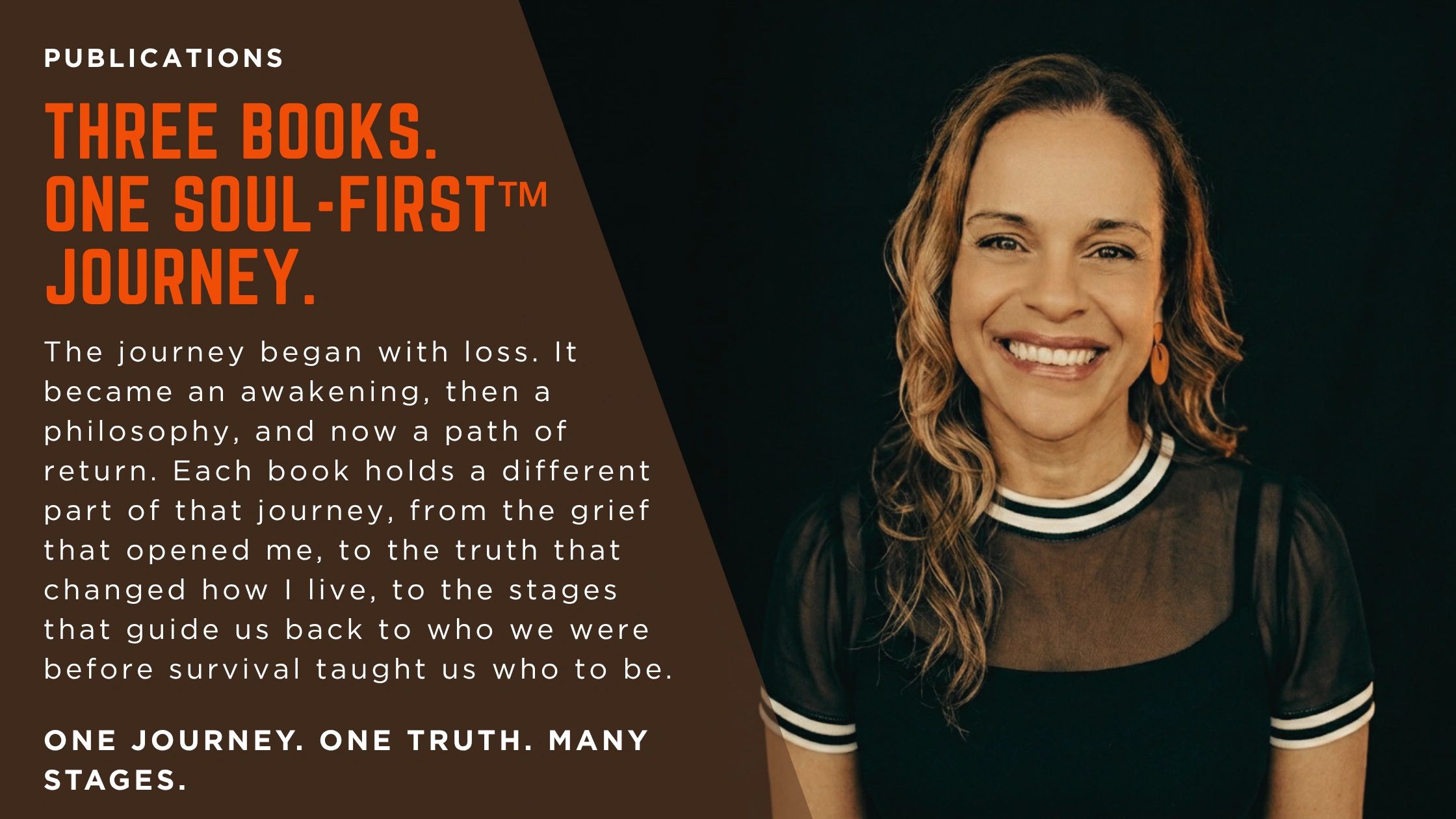 Nelia Camara Pereira, author and creator of Soul-First™, sharing her three-book journey through grief, identity, unlearning and living from the inside out.