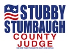 Stubby for Lonoke County Judge