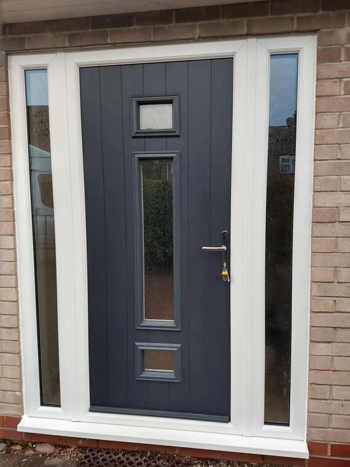 Solid Core Composite Door Fitted in Calverton