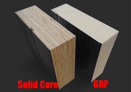 Solid core composite door vs grp composite door