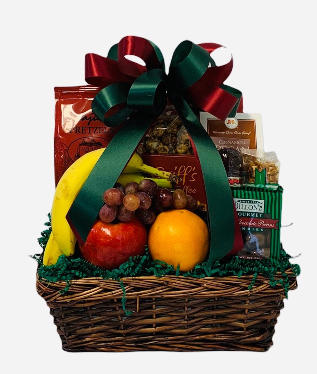 Gourmet & Fruit Gift Basket