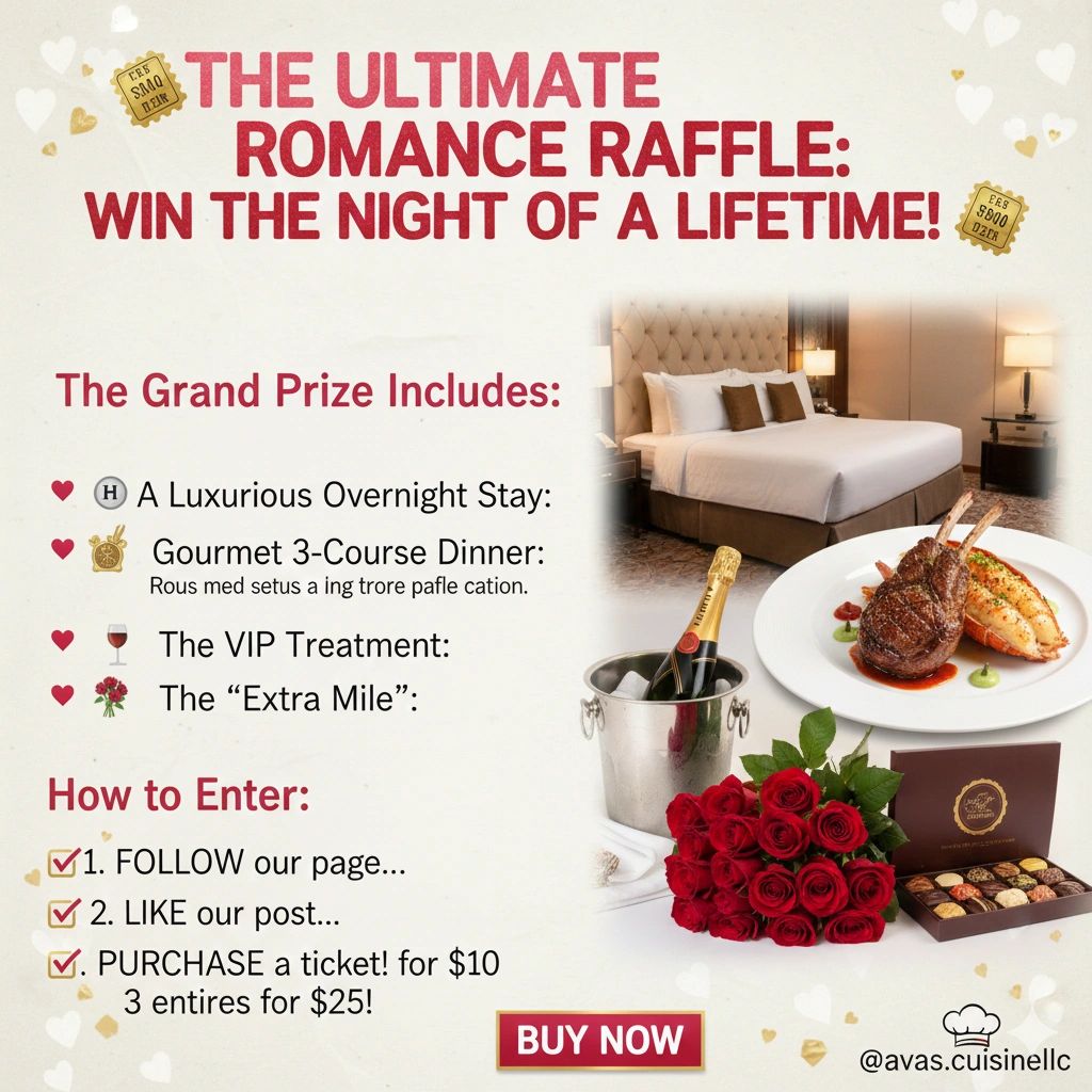 Valentine Day Raffle (3 Entries)
