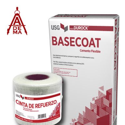 Basecoat y exterior tape