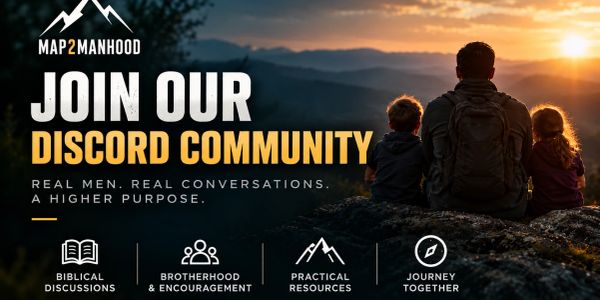 Join the Map2Manhood Discord community for meaningful conversations and support.
