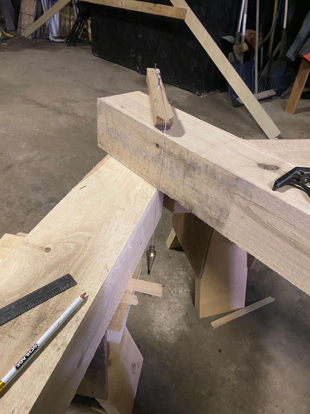 Timber frame Niagara, Timber frame truss 