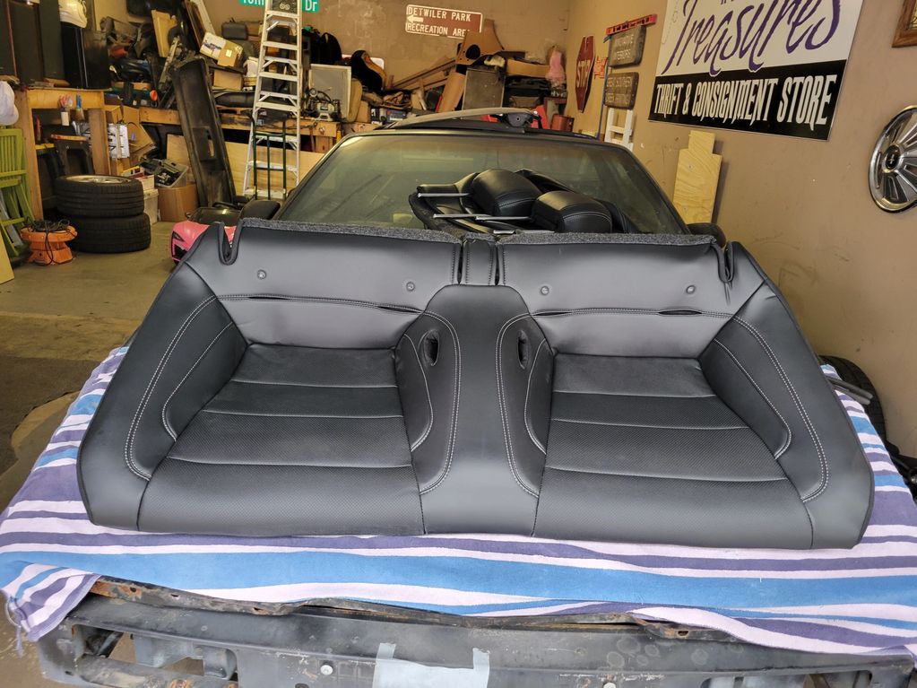 2018 ecoboost mustang rear seat cushion