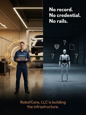 <!-- BLOCK 3: Pitch Deck Slide 2 · The Maintenance Gap · Automotive Analogy -->