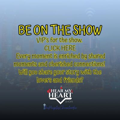 Invitation to be on the Hear My Heart Show.
