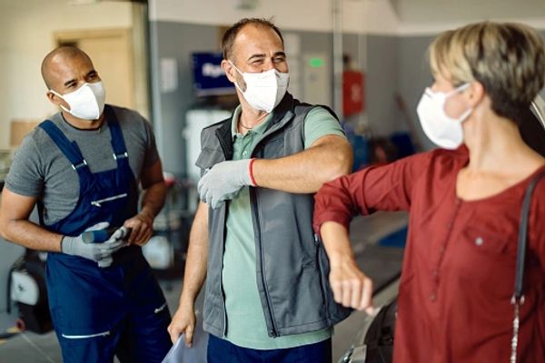 Buen ambiente de trabajo frente a la adversidad de la pandemia.