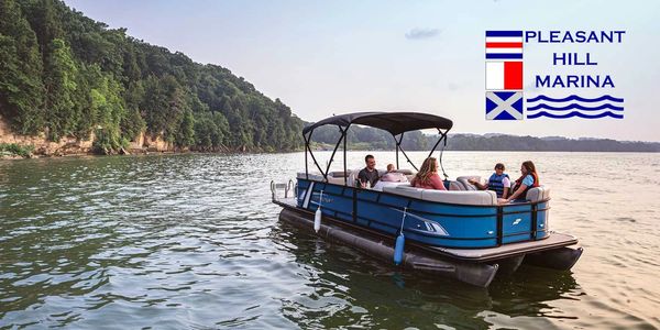 Pontoon Boat Rentals on Pleasant Hill Lake near Columbus, Wooster, Mansfield and Cleveland Ohio