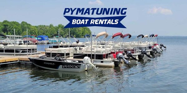 Pontoon Boat and fishing boat rentals on Pymatuning Lake