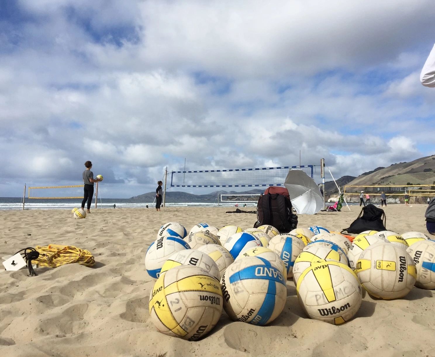 Coaches Ace Beach Volleyball