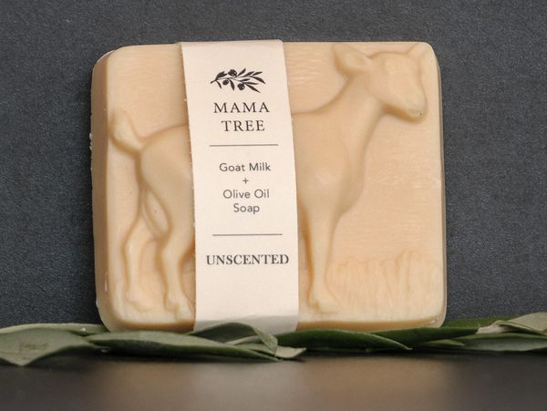Unscented Goat Milk & Olive Oil Soap