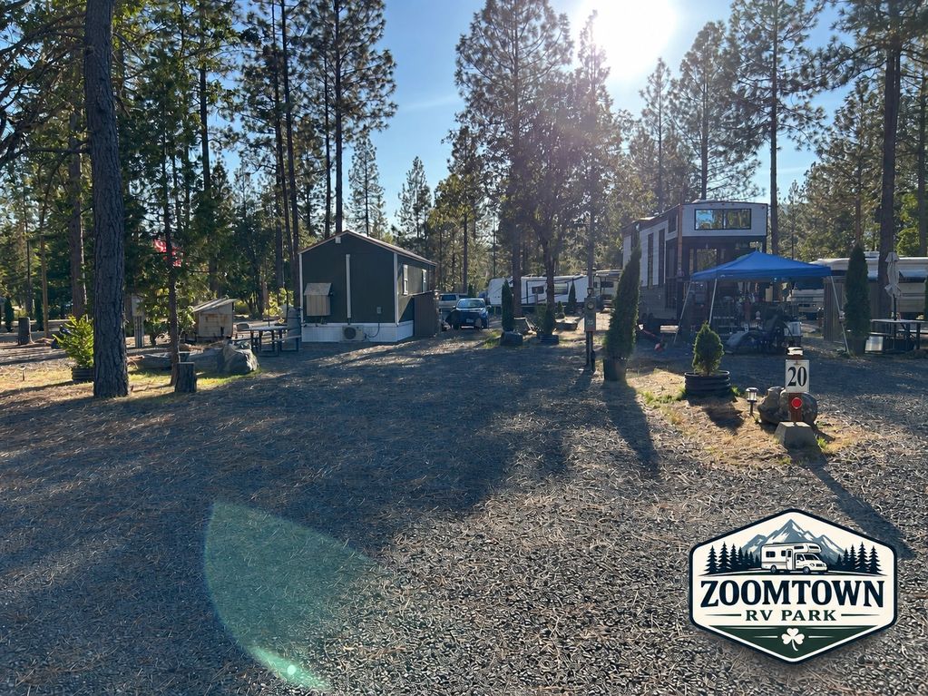 RV Space 20
30 Amps
Up to 35'
Water, Sewer, Garbage - Included
High-speed Wi-Fi - Available
3' x 5' 