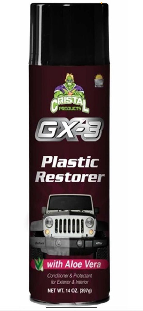 Verlichting Regelmatigheid land Cristal gx-3 plastic restorer