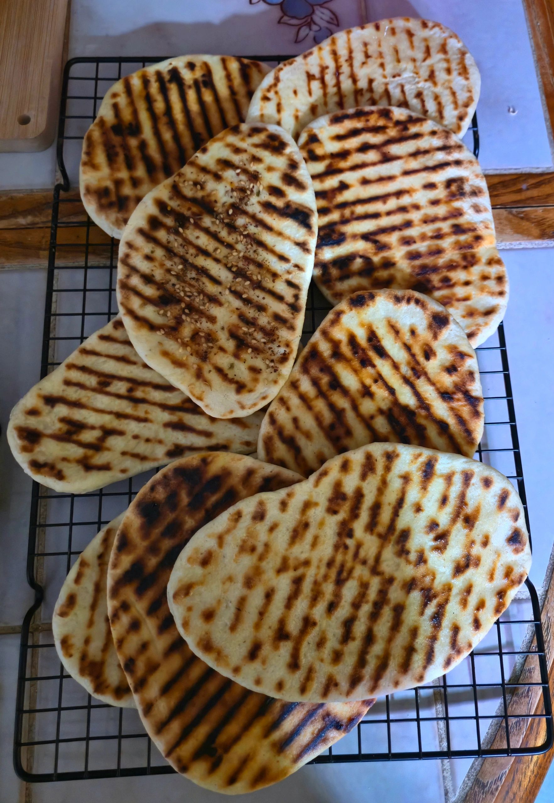 Sourdough Naan