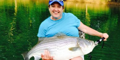 Trophy Striper on Lake Oconee close to Atlanta. Big Stripers. Fishing Guide on Lake Oconee