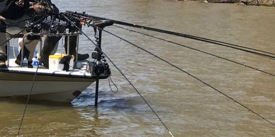 Spider Rigging Crappie Fishing on Lake Oconee. Captain Doug Nelms BigFishHeads Guide Service