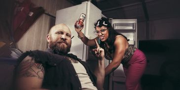 White trash beautiful photo shoot by Skarecro a themed couples photoshoot project