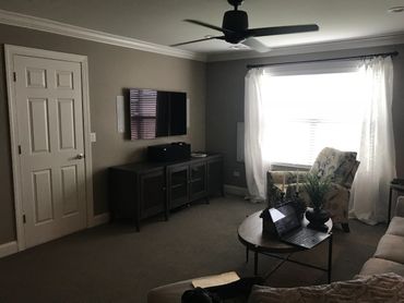 A personal movie room