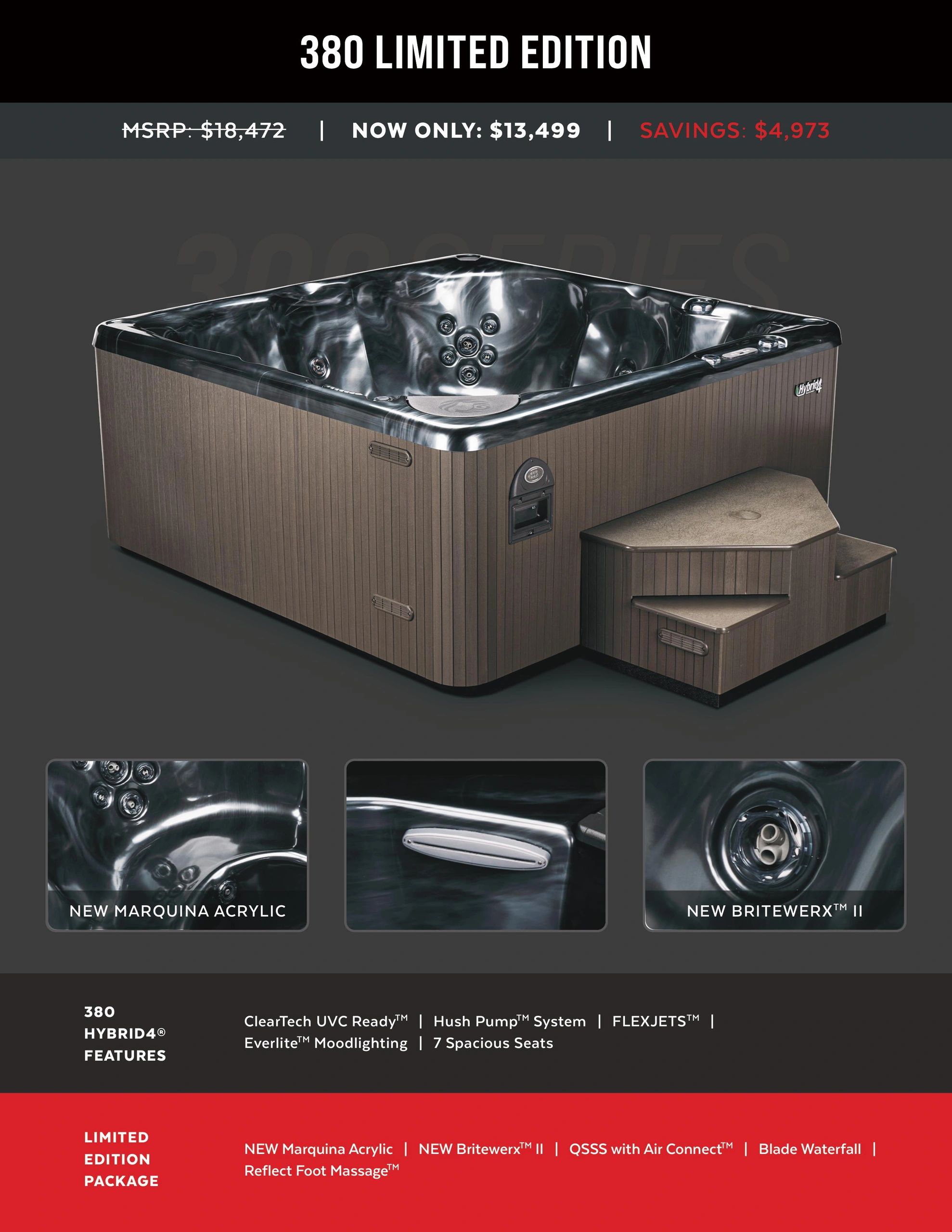 Monthly Hot Tub Promotions - Aloha Hot Tubs Inc.