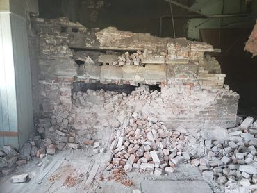 Interior Demolition Downtown Boone- In Progress Pictures Inside