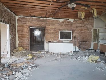 Interior Demolition Downtown Boone- In Progress Pictures Inside