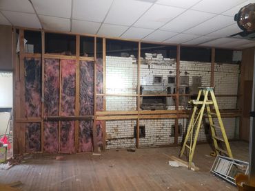 Interior Demolition Downtown Boone- In Progress Pictures Inside