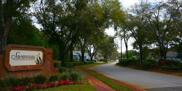 The Savannas entrance/exit