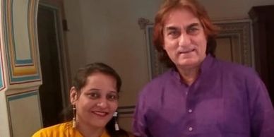 Nagpur: Ali Khan, bollywood actor is with Yashashree Bhave.