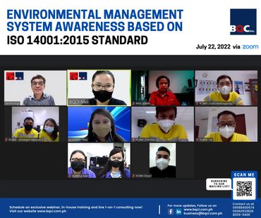 Environmental Management System Awareness based on ISO 14001:2015 Standard