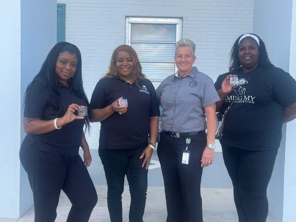 Received a service coin from Lowell CI Warden