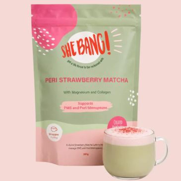 NEW! Peri Strawberry Matcha Latte 300g