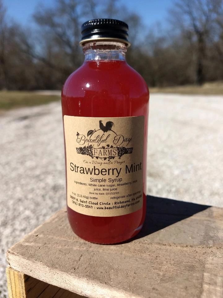 Flavor infused simple syrup