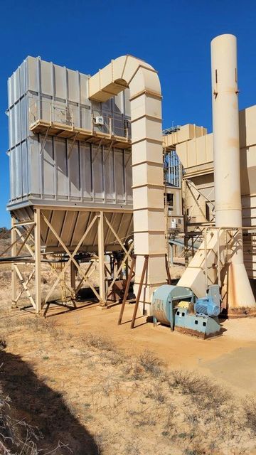 600-Bag Stainless Steel Pulse-Jet Dust Collector