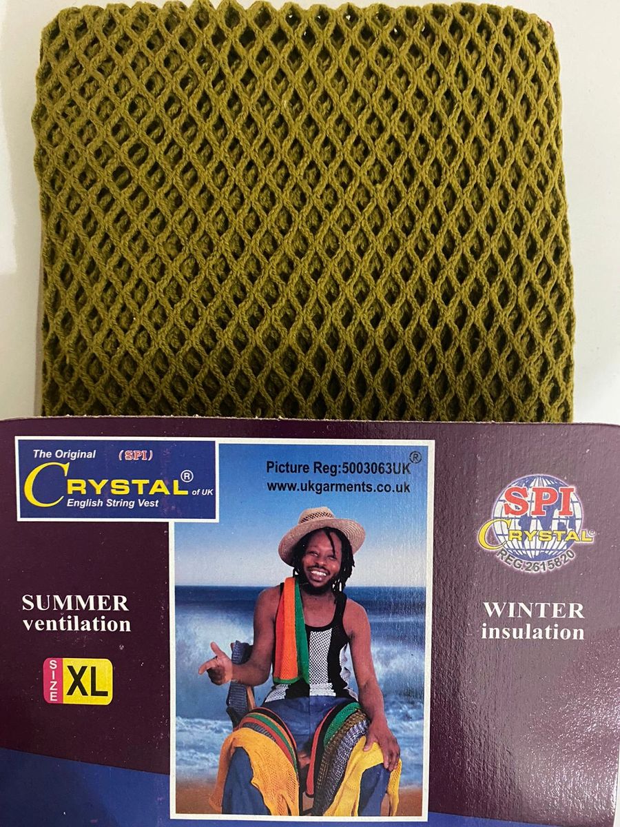 MESH MARINA VEST CRYSTAL (R) ORIGINAL MESH FISHNET VEST
