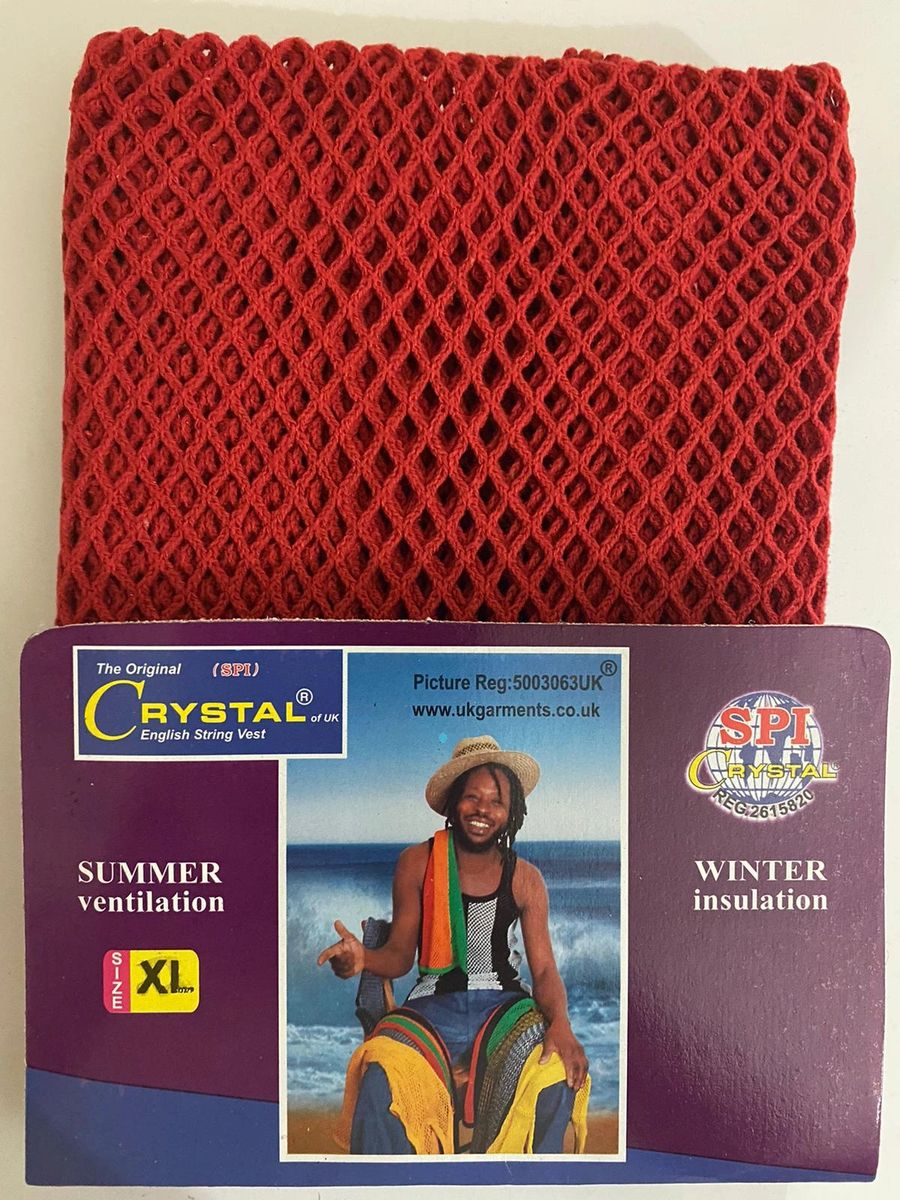 MESH MARINA VEST CRYSTAL (R) ORIGINAL MESH FISHNET VEST