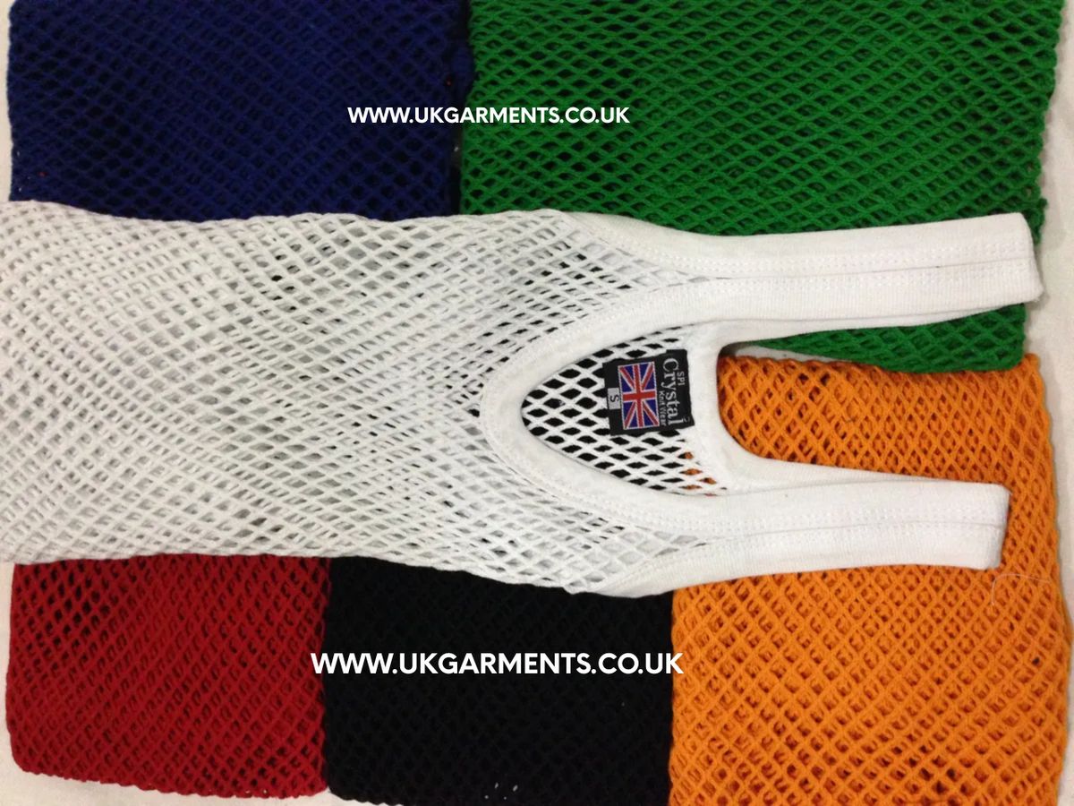 MESH MARINA VEST CRYSTAL (R) ORIGINAL MESH FISHNET VEST