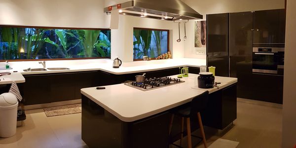 Kitchen design by GHS and Indodesign your bali contractor plus