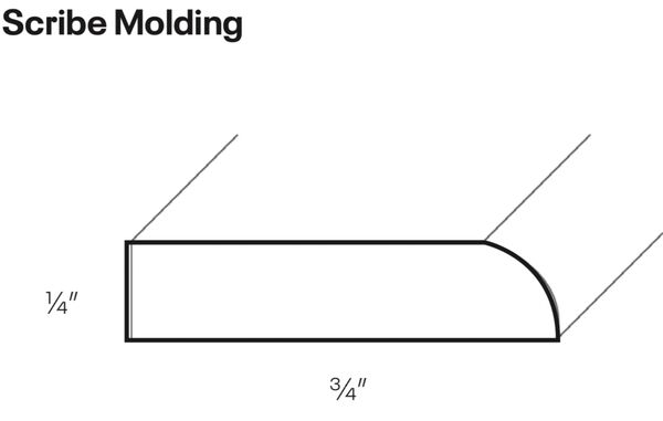 Scribe Molding