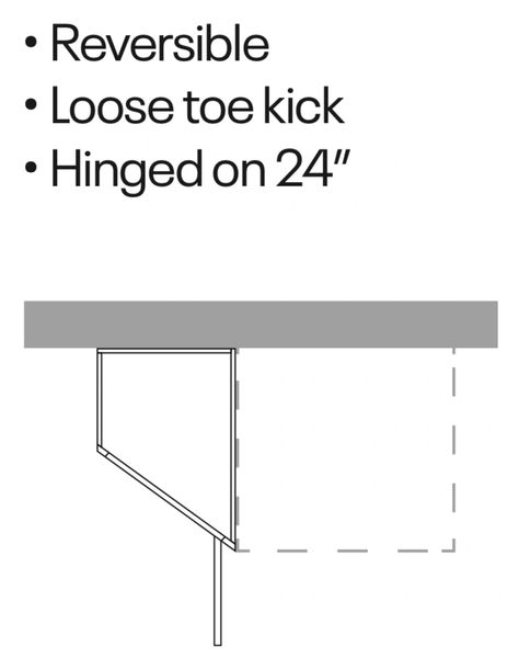 Alternative view of Angled Base End
