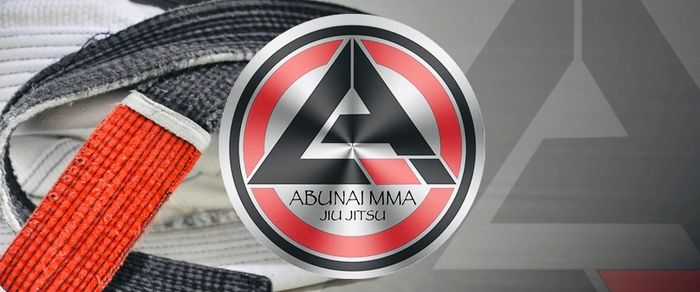 Abunai MMA Braizilian Jiu Jitsu Black Belt Chrome Logo