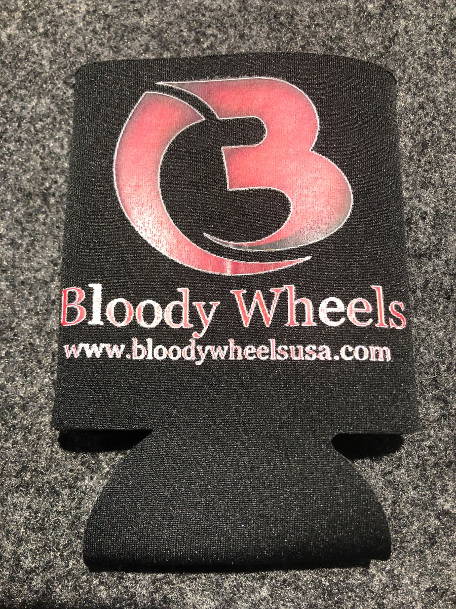 Bloody Wheels Koozie